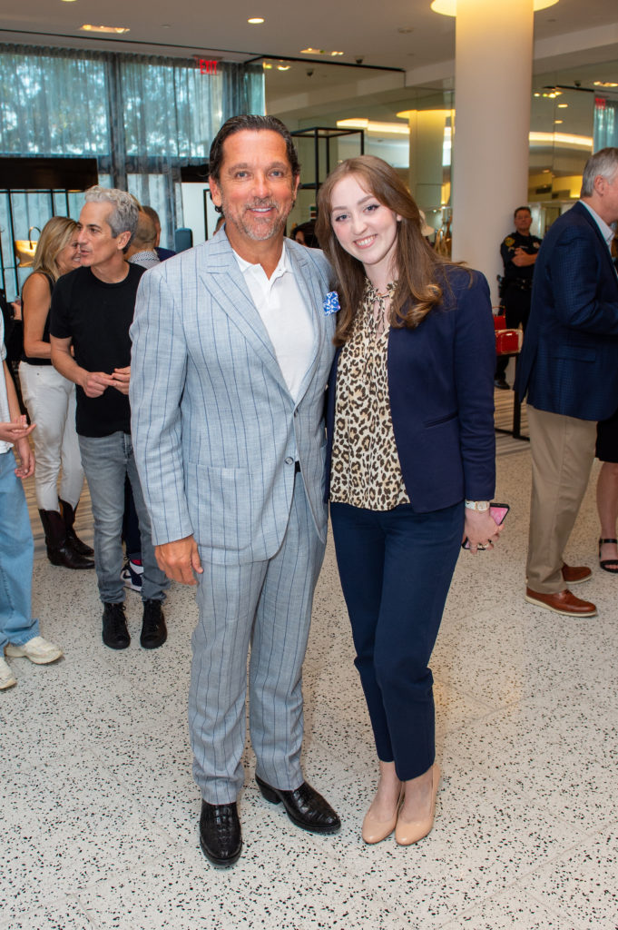 Tony Buzbee, Liz Buzbee at the Houston Astros Team Up event at Tootsies (Photo by Jacob Power)