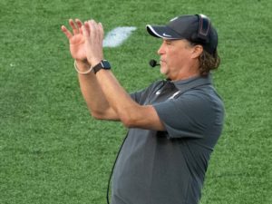 University of Houston coach Dana Holgorsen believes he knows what it takes to make the Big 12 transition. Now he must prove it. (Photo by F. Carter Smith)