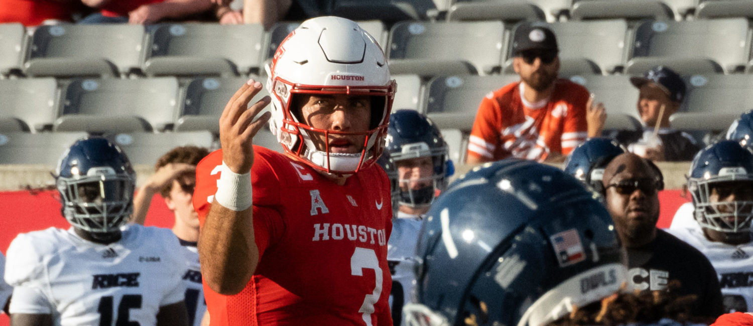 University of Houston Cougars beat Rice University to win the Bayou Bucket, Saturday at TDECU Stadium