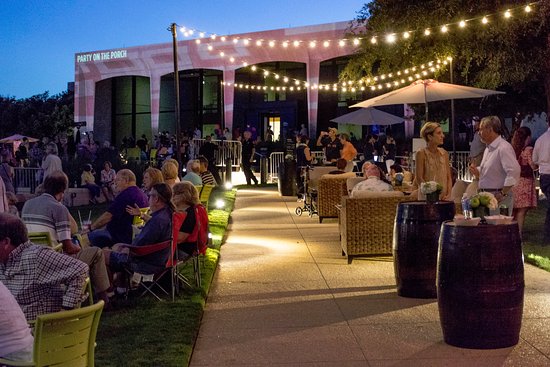 The Amon Carter Museum of American Art during the annual Party on the Porch celebration.