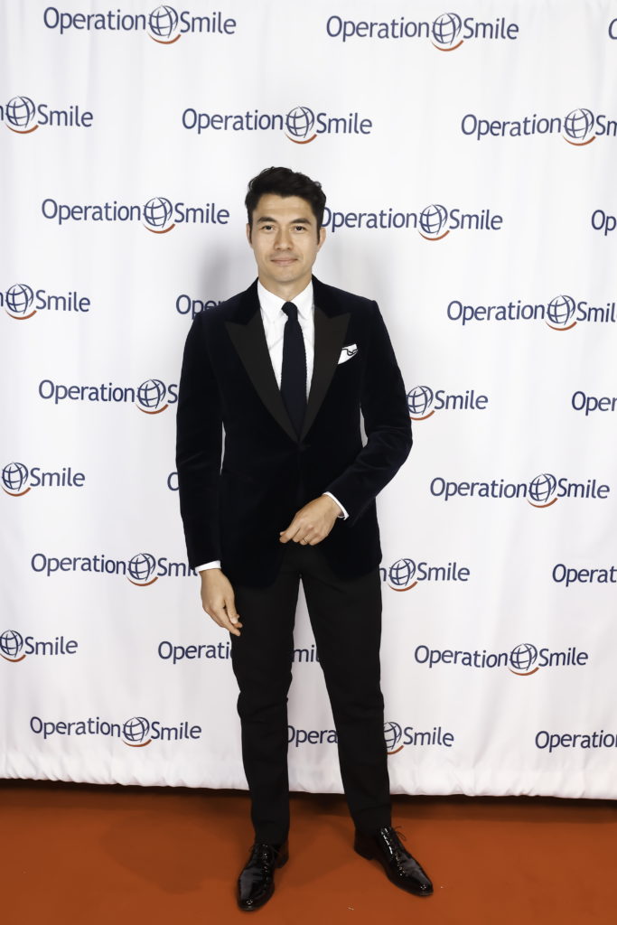 Special guest Henry Golding at the Operation Smile gala.