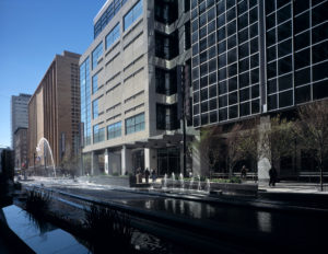 1000 Main, formerly Reliant Energy Plaza, designed by Gensler Houston, one of many buildings by the firm which is celebrating its 50th anniversary. (Photo courtesy of Gensler)