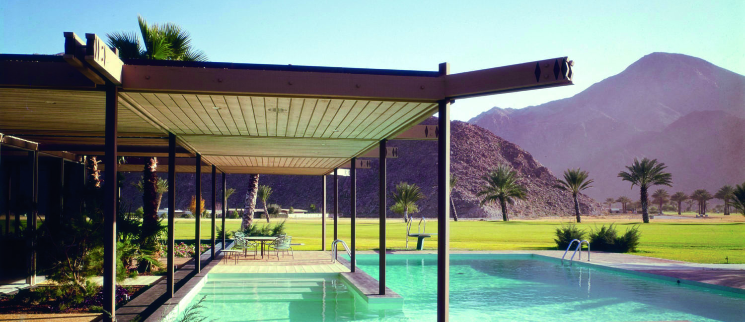 William F. Cody’s Jennings B. and Anna Shamel Residence, Indian Wells, California, 1963 (Julius Shulman photography archive © J. Paul Getty Trust, Getty Research Institute, Los Angeles)