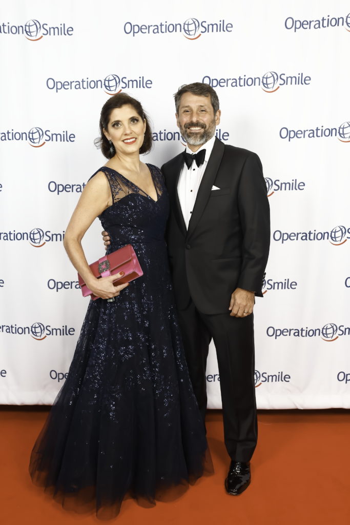 Honorees Stacey & Al Lindseth at the Operation Smile gala.