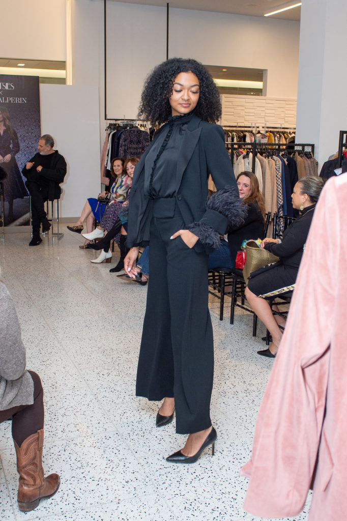 Kobi Halperin's designs under the re-introduced Ungaro label on the catwalk at Tootsies. (Photo by Jacob Power)