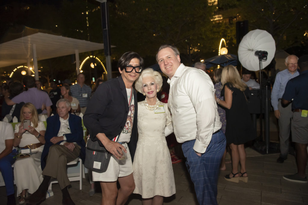 Billy Fong, Sheila Grant, Christopher Wood (Photo by Tamytha Cameron)