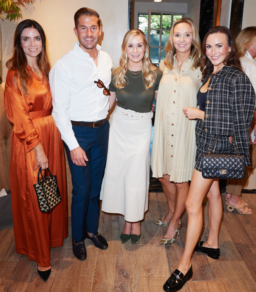 Julie Biggers, Tanner Moussa, Kathleen Hill, Jenica Williamson, Lauren Hill (Photo by Jonathan Zizzo)