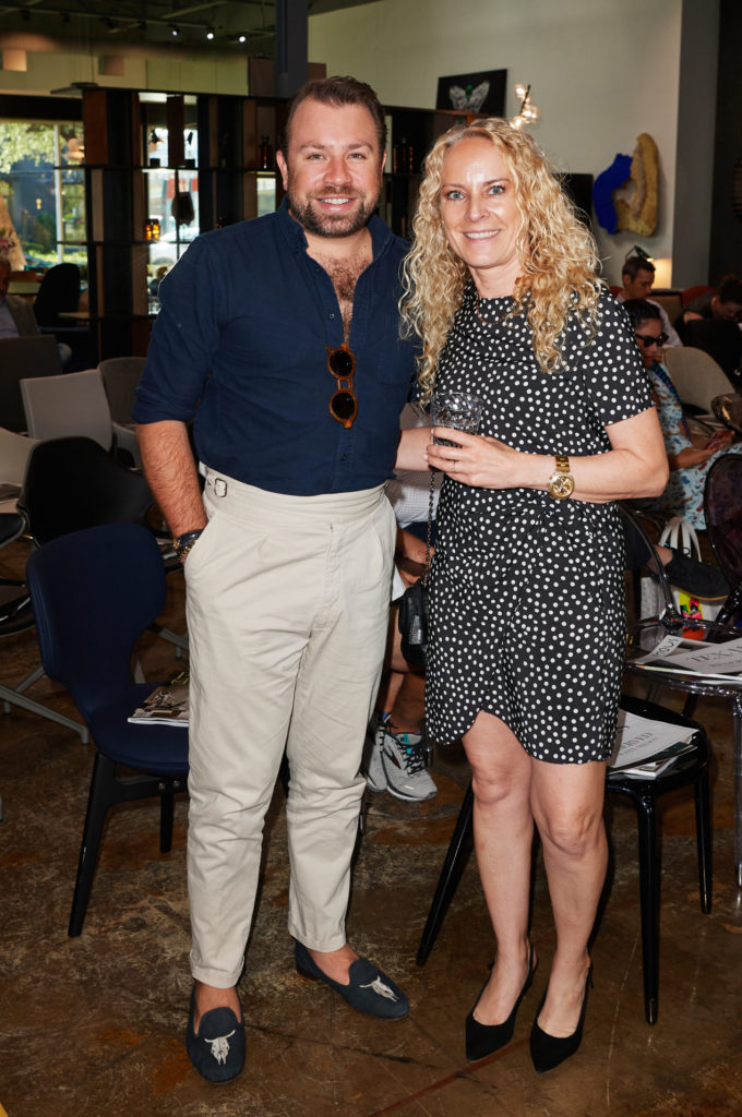 Javier Burkle, Tina Jeppesen (Photo by Jonathan Zizzo)