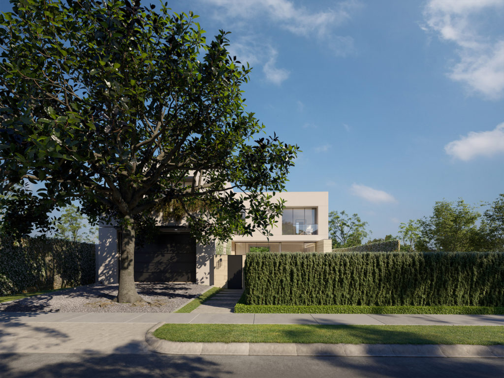 4010 Essex will be on tour on Thursday when architect Lauren Rottet and contractors will be on hand to discuss the home she designed for her son, Kyle. (Rendering courtesy of Rottet Studio)