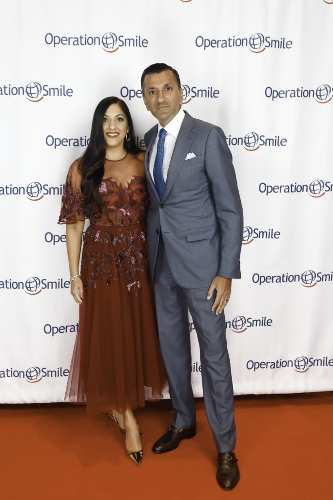 Dr. Sippi & Ajay Khurana at the Operation Smile gala.