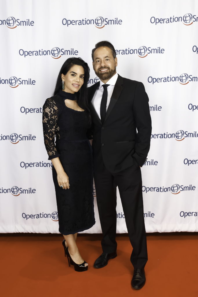 Nina & Karun Magon at the Operation Smile gala.