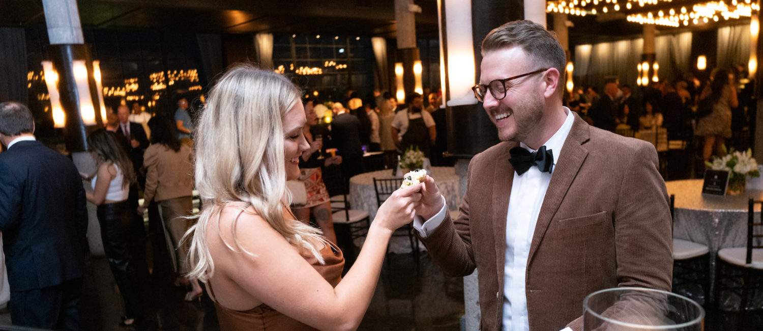 Diners certainly enjoyed the tasting at La Nuit du Caviar at The Astorian.