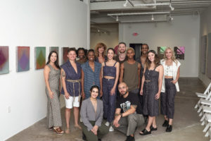 The 11 models of the MOLLY x NIKO fashion show. (Photo by Alexander Le'jo)