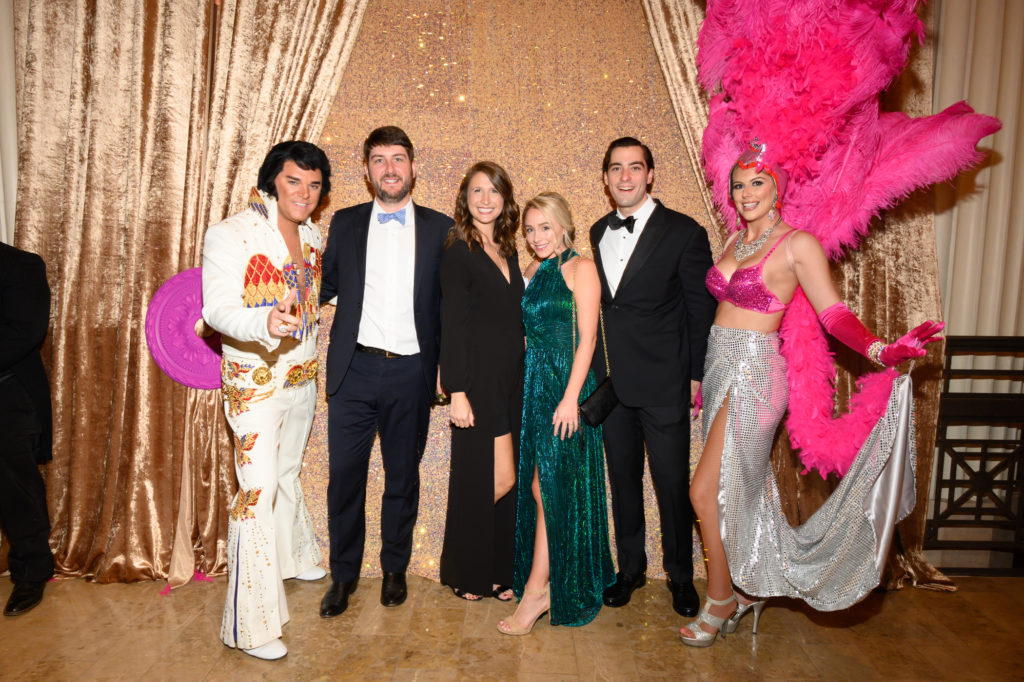 Andrew & Ashley Schulte, Catherine & Zach Houchins at the Children's Museum Houston Viva Las Vegas gala. (Photo by Alexander's Fine Portrait Design)