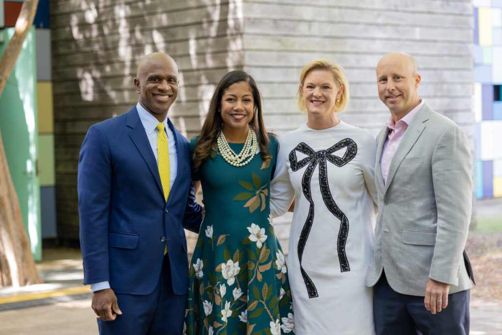 Houston Parks Board annual luncheon chairs Chris & Alison Porter and Ruthie & Adam Miller (Photo by Katy Anderson)