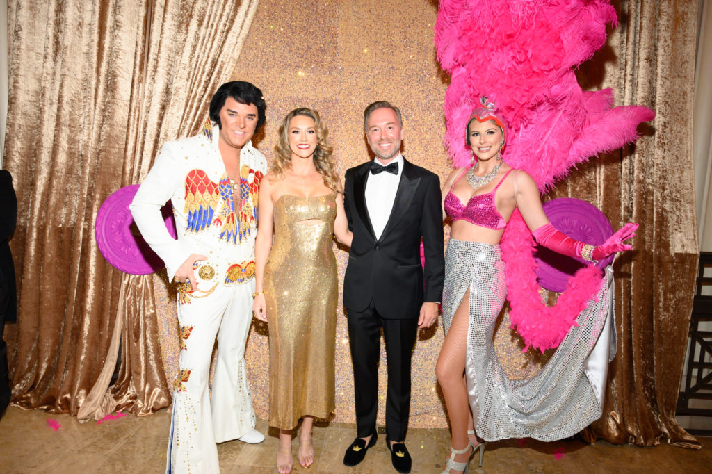 Ashley & Jonathan Sloan at the Children's Museum Houston Viva Las Vegas gala. (Photo by Alexander's Fine Portrait Design)