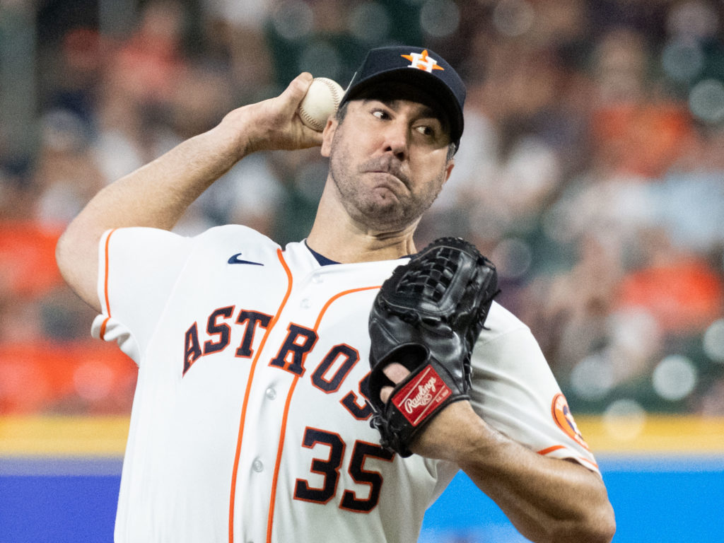 Justin Verlander seems to be an ageless wonder for the Houston Astros. (Photo by F. Carter Smith)