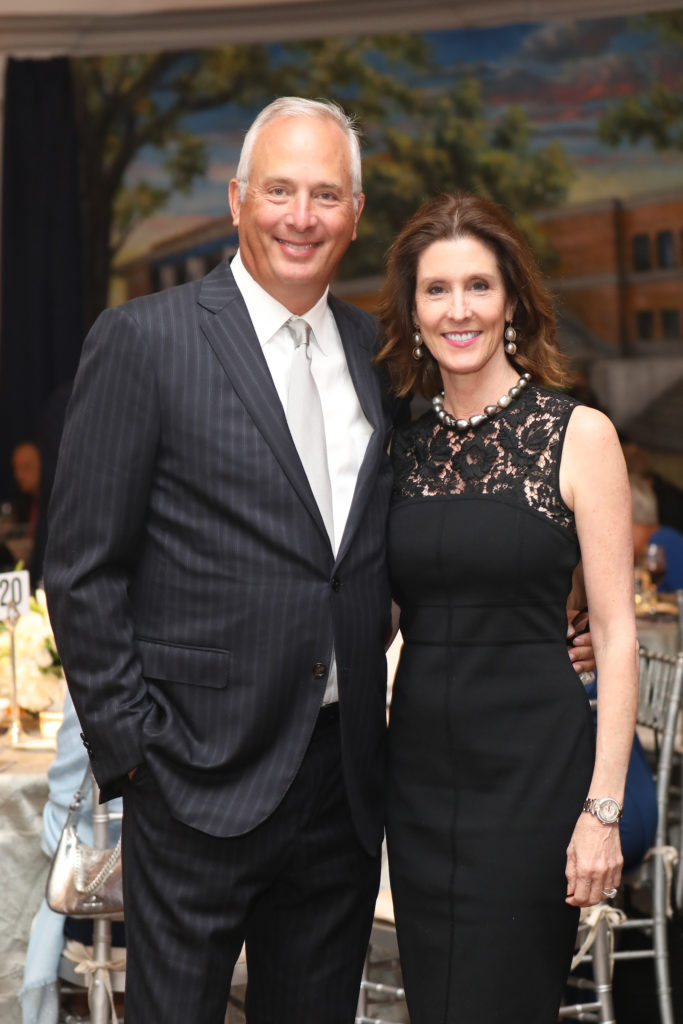 Bobby & Phoebe Tudor at 'An Evening in Rice's Honour.' (Photo by Priscilla Dickson)