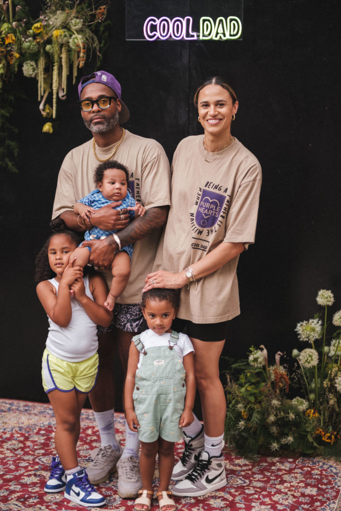 Kevin Barnett and family at the Born a Star festival hosted by CoolxDad in June 2022. (Courtesy Kevin Barnett)