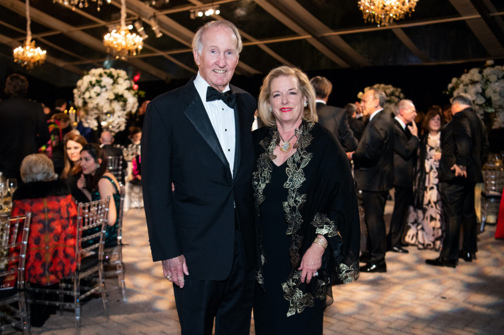 Houston Grand Opera Opening Night Dinner chairs Jim & Molly Crownover. (Photo by Michelle Watson/CatchlightGroup.com)
