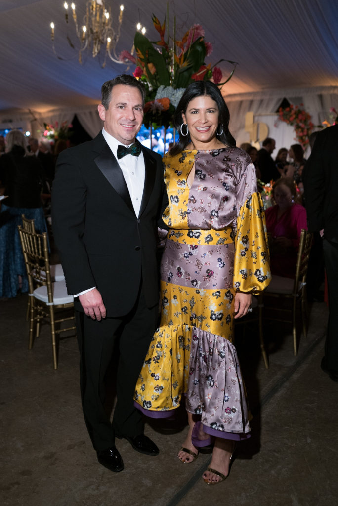 Chris & Kristy Bradshaw at 'The Centennial Ball' benefiting Houston Zoo. (Photo by Daniel Ortiz)