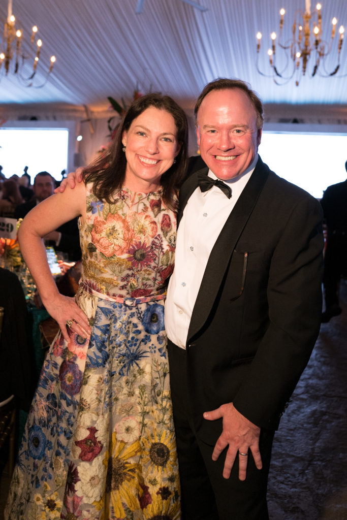 Cullen & Robert Muse at 'The Centennial Ball' benefiting Houston Zoo. (Photo by Daniel Ortiz)