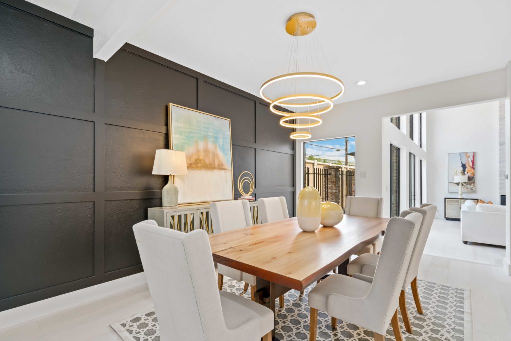 This home is ideal for the entertainer, with plenty of space to mix and mingle.