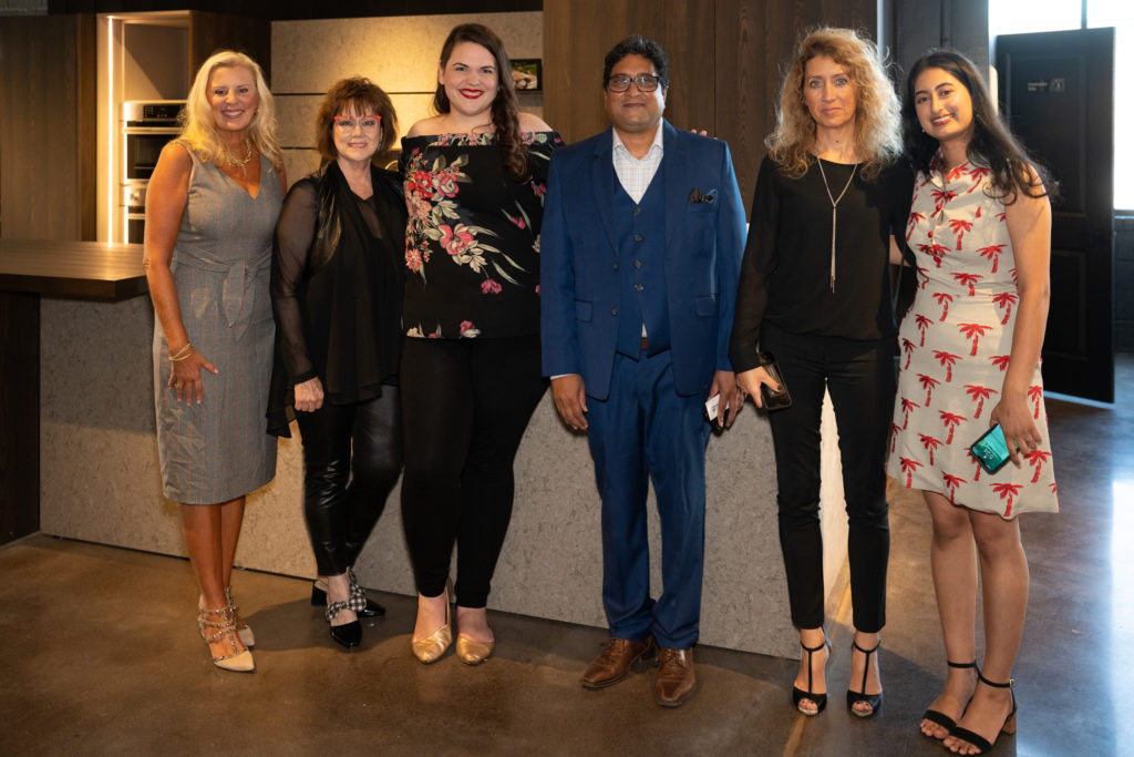 Robin Burrill, Faye Nielsen, Sarah Marek, Hari Polavarapu, Monica Venturini, and Neve Polavarapu.