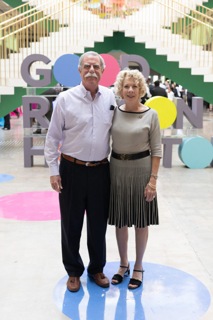 Ed Allday & Francey Pengra at Good Reason Houston's 'Be the Reason' cocktail fundraiser. 