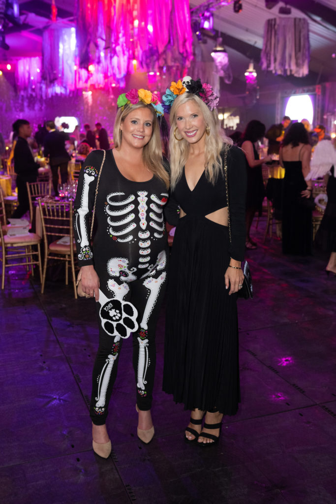 Emily Gollady, Brooke Barit at the SPCA gala (Photo by Wilson Parish)