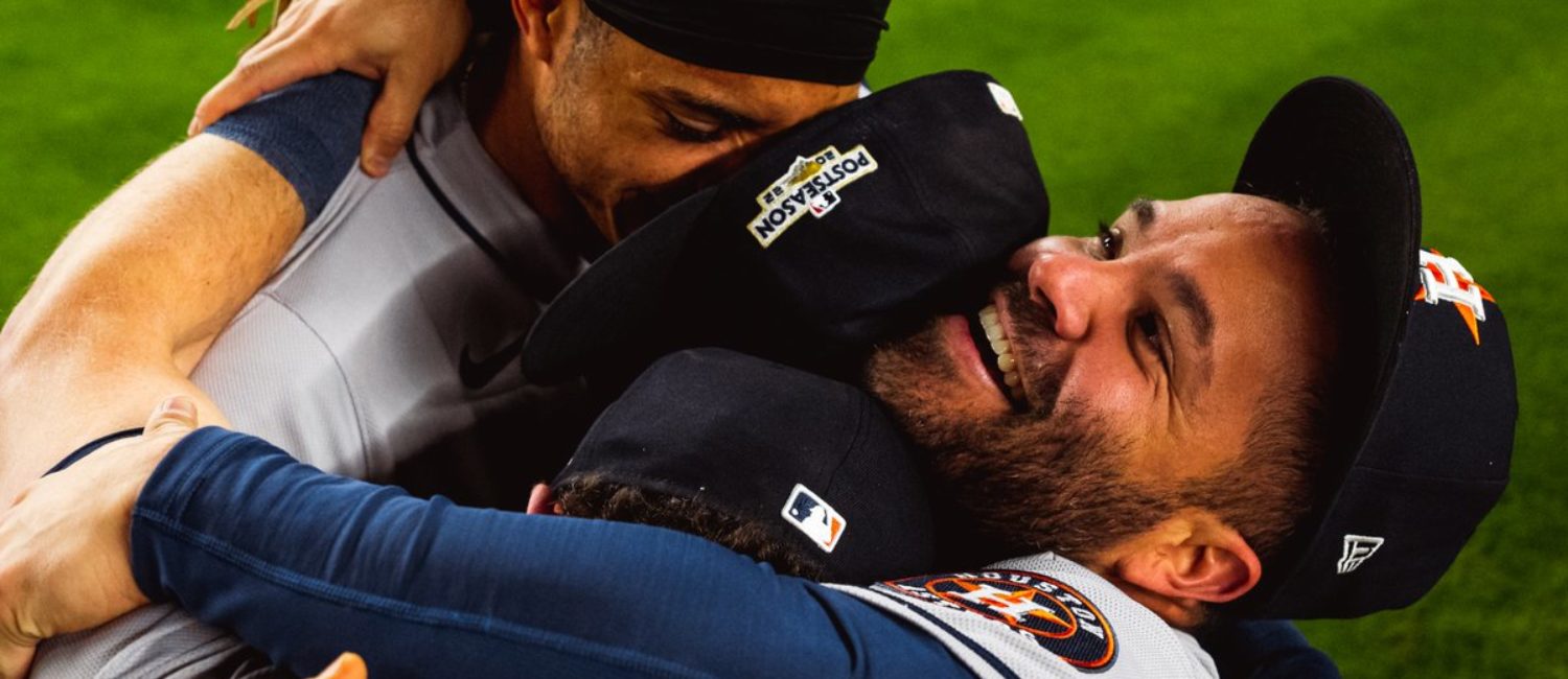 Astros celebration sweep Yankees
