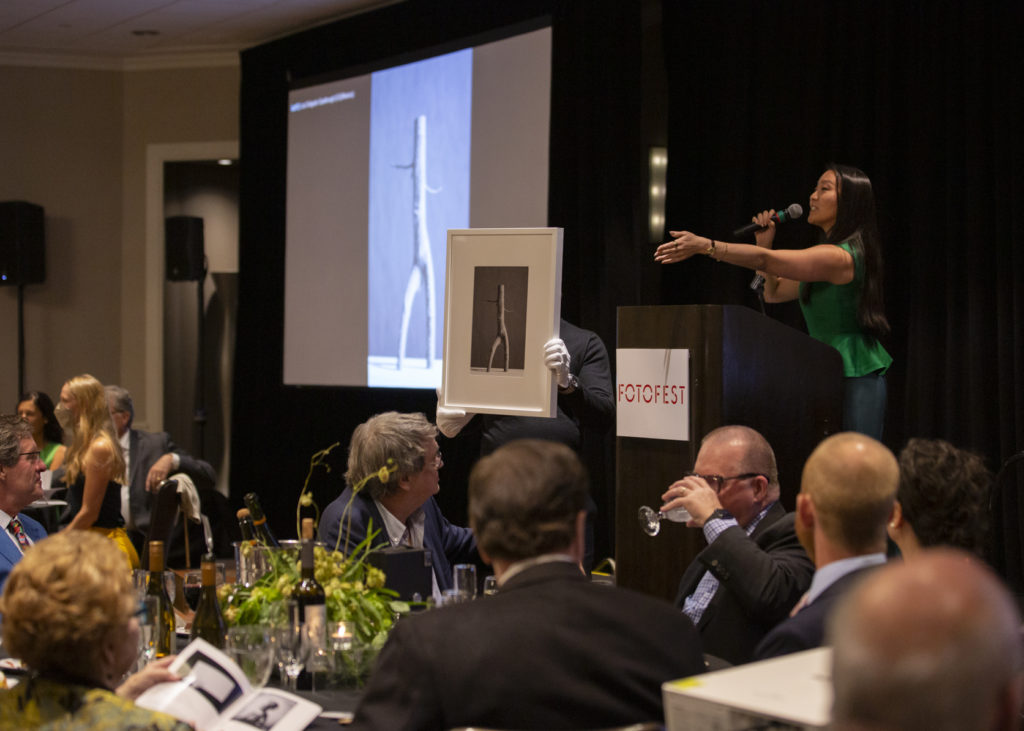 More than 50 international, national, Texas artists and galleries contributed to the FotoFest Auction. (Photo by Tere Garcia)