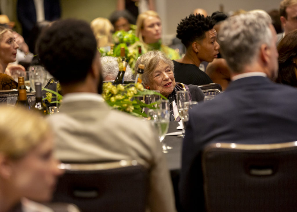 FotoFest artistic director and co-founder Wendy Watriss at the FotoFest Fine Print Auction. (Photo by Tere Garcia)