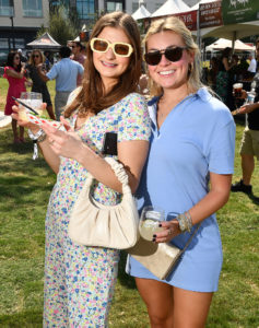 Grace Ryan and Jackie Heston at the first Chef for Farmers event at Autry Park Sunday Oct.02,2022. (Dave Rossman photo)