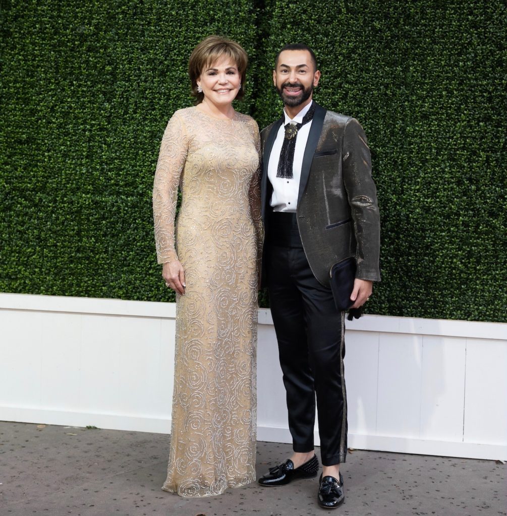 Hallie Vanderhider, Fady Armanious at 'The Centennial Ball' benefiting Houston Zoo. (Photo by Daniel Ortiz)