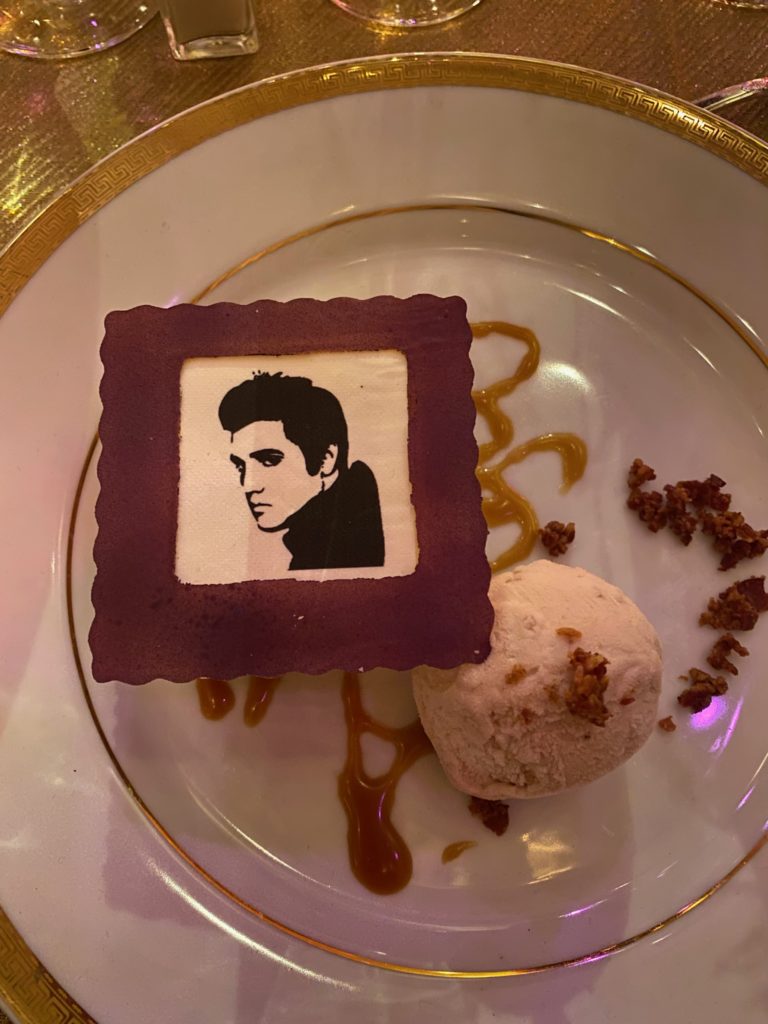The Elvis dessert from Jackson & Company at the Children's Museum Houston 'Viva Las Vegas' gala. (Photo by Shelby Hodge)