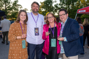 Jana and Jason Milam, Jennifer and Mark Gribble (Photo by Larry Geiger)