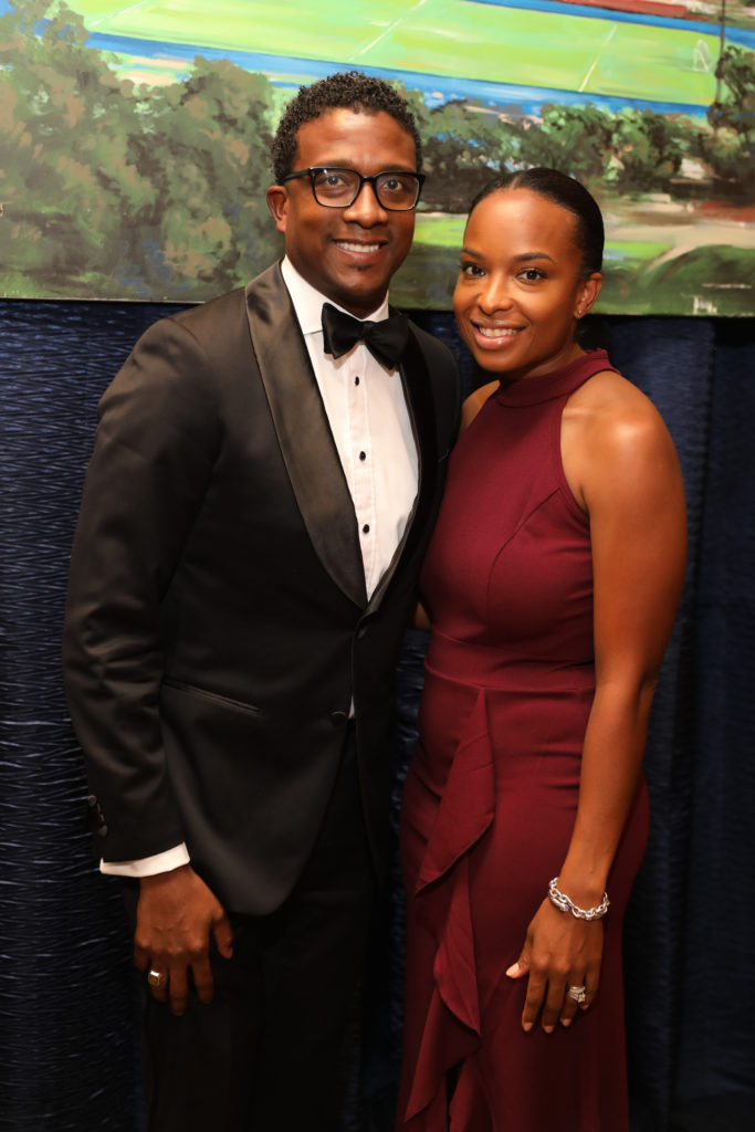 Jarett and Sarita Dilliard at 'An Evening in Rice's Honour.' (Photo by Priscilla Dickson)