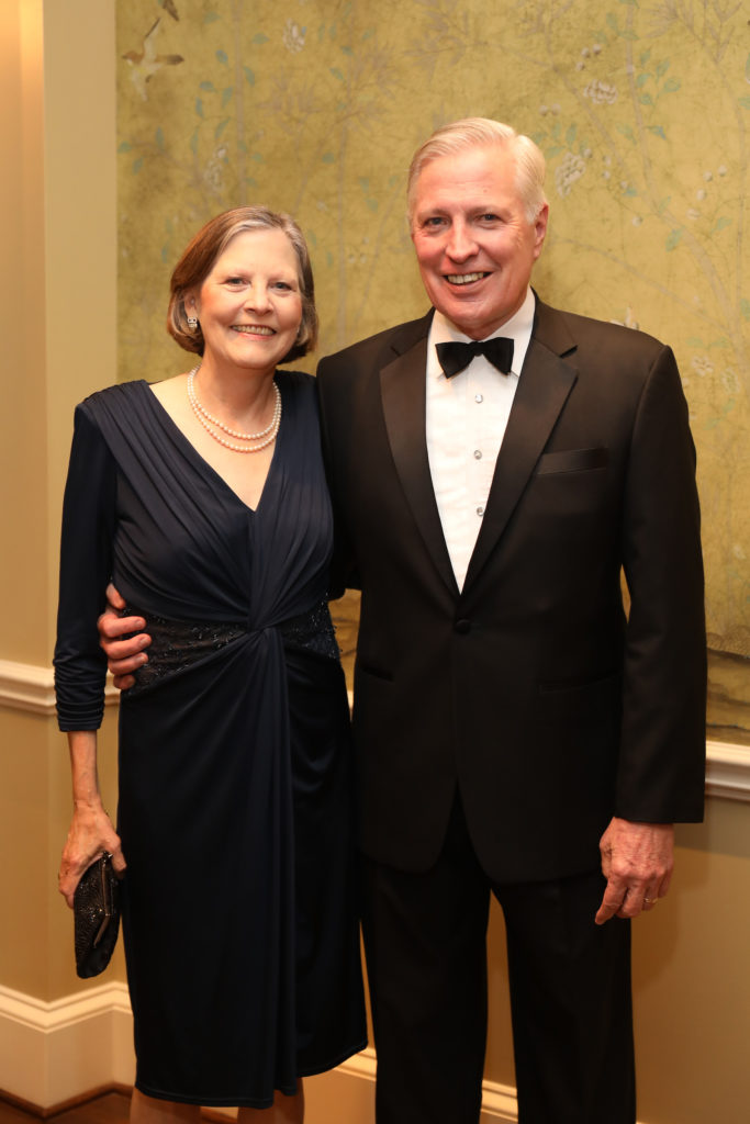 Karen & Larry George at 'An Evening in Rice's Honour.' (Photo by Priscilla Dickson)
