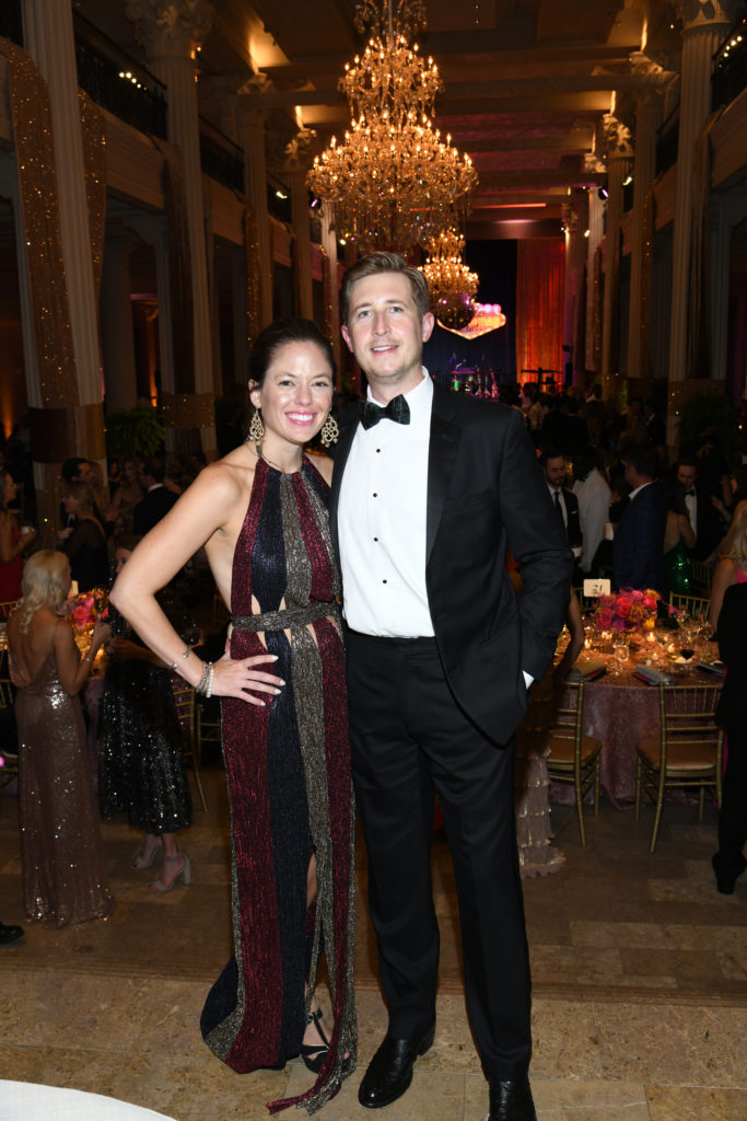 Katie Cage & Victor Weston at the Children's Museum Houston Viva Las Vegas gala. (Photo by Alexander's Fine Portrait Design)