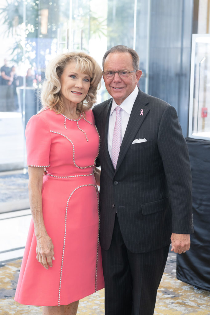 Chairs Lisa & Jerry Simon at the Memorial Hermann Foundation 'Razzle Dazzle' luncheon. (Photo by Wilson Parish)