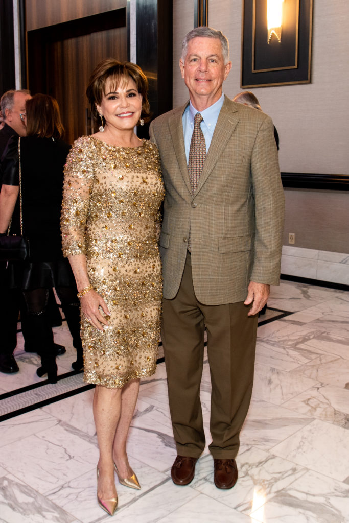 Hallie Vanderhider, Neil Peeler at Houston Children's Charity 25th Anniversary Gala. (Photo by Michelle Watson)