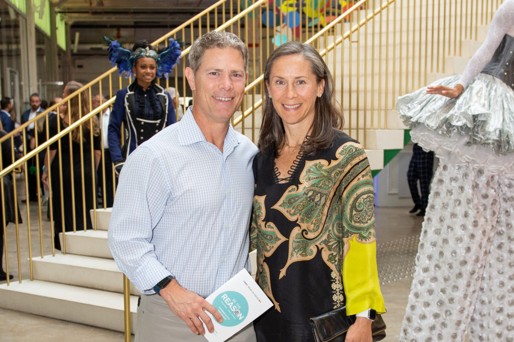 Mac & Cynthia Walker at Good Reason Houston's 'Be the Reason' cocktail fundraiser. 