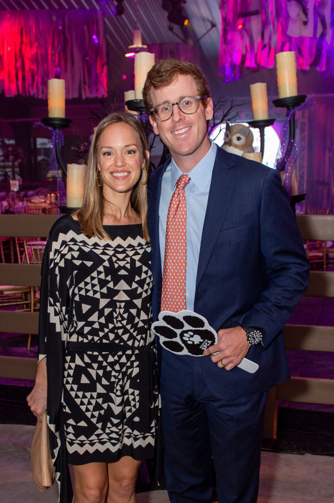 Mary Evans & Ben Cravens at the SPCA Howl-O-Ween gala (Photo by Jacob Power)