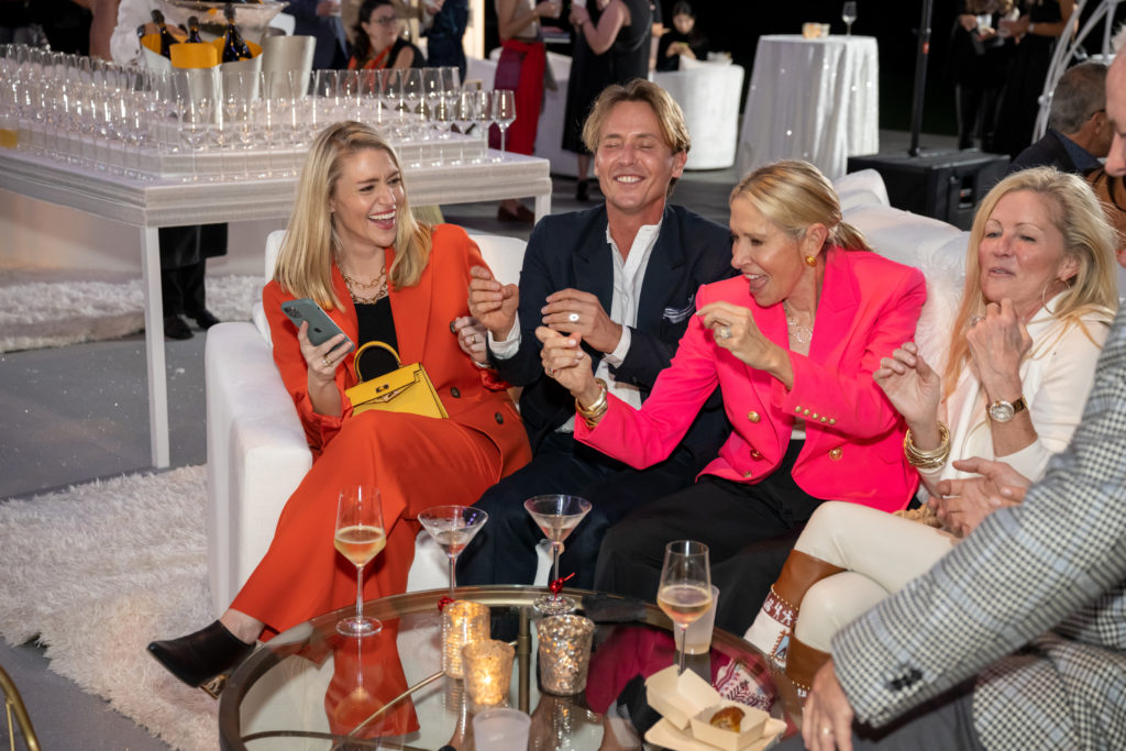 Meghan Looney, Alvise Orsini, Cindy Rachofsky, Jennifer Eagle  (Photo by Bruno, Snap the Picture)