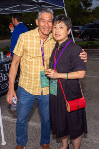 Michael Yong and Wendy Lee (Photo by Larry Geiger)