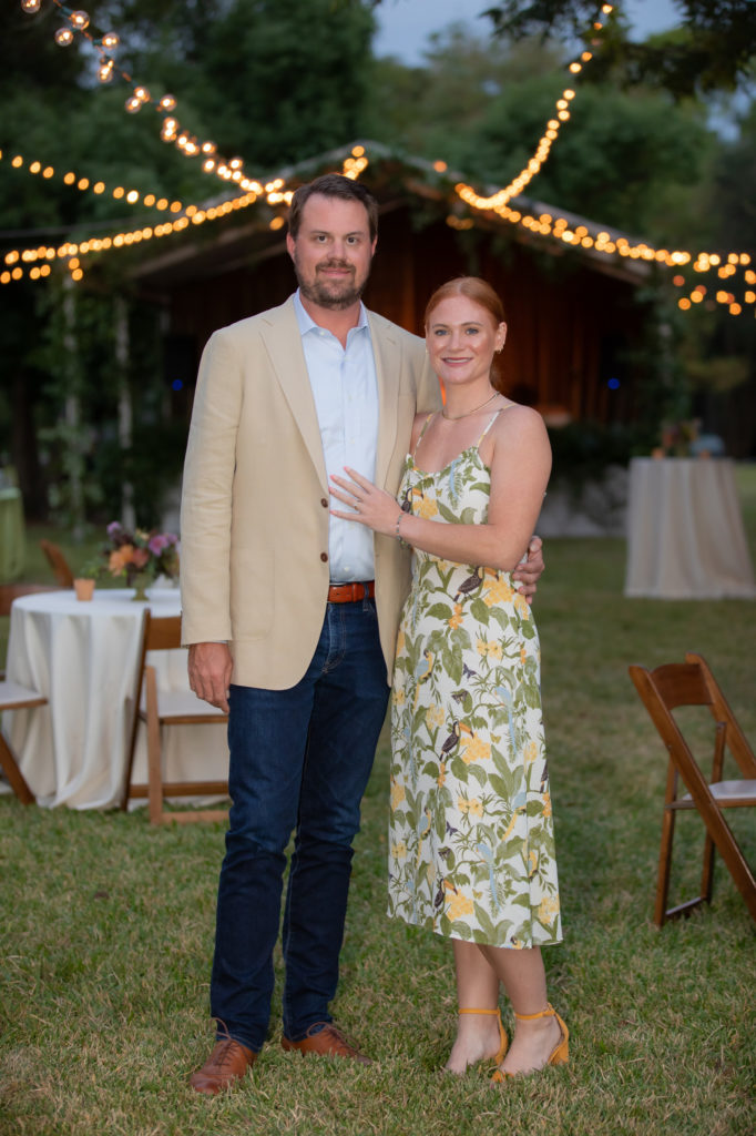 Mike & Christina Van Booven at The Menil Collection 'Party in the Park' fundraiser. (Photo by Miroma Photography and Design)
