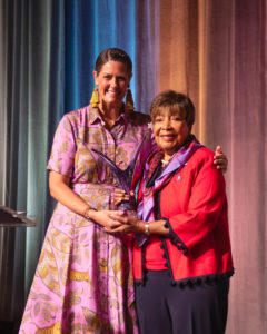 Mimi Sterling, Congresswoman Eddie Bernice Johnson (Photo by Tamytha Cameron, Celeste Cass)