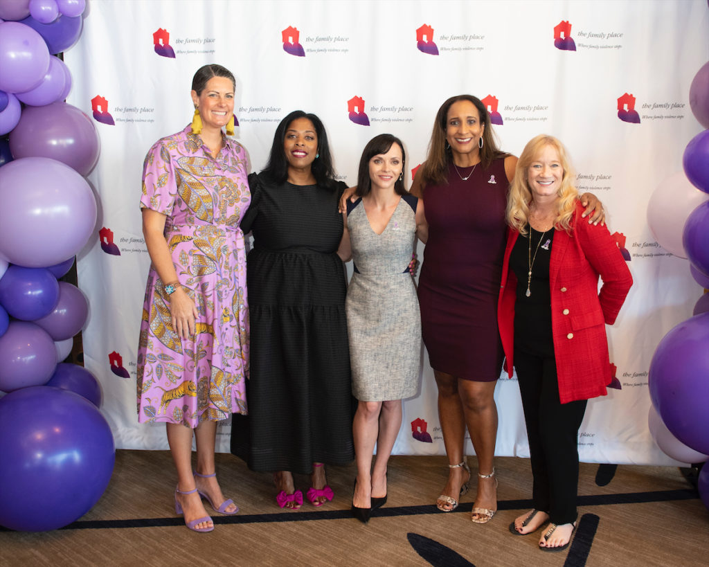 Mimi Sterling, Lisa Sherrod, Christina Ricci, Stacee Johnson-Williams, Jeannie Barsam (Photo by Tamytha Cameron, Celeste Cass)