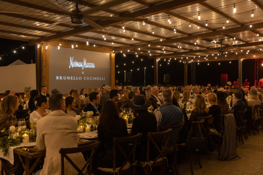 A match made in sartorial heaven - Neiman Marcus and Brunello Cucinelli  (Photo by Jason Sean Weiss and BFA Kaitlin Saragusa)